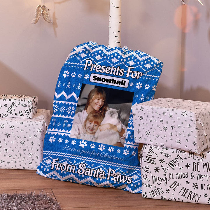 Blue - Pet Santa Sack