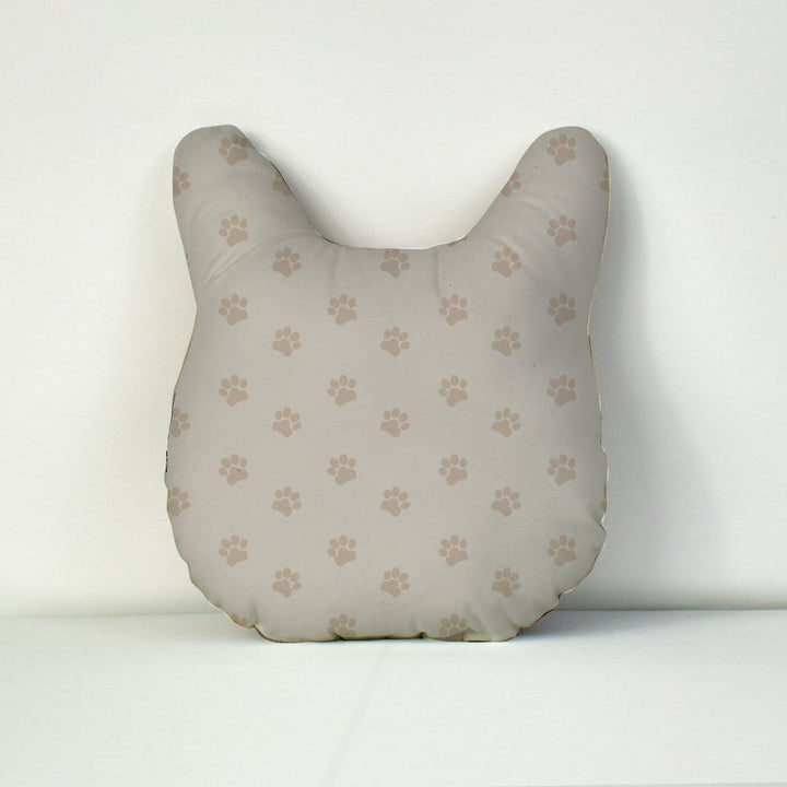 Pet Face Cushion - Paw Prints