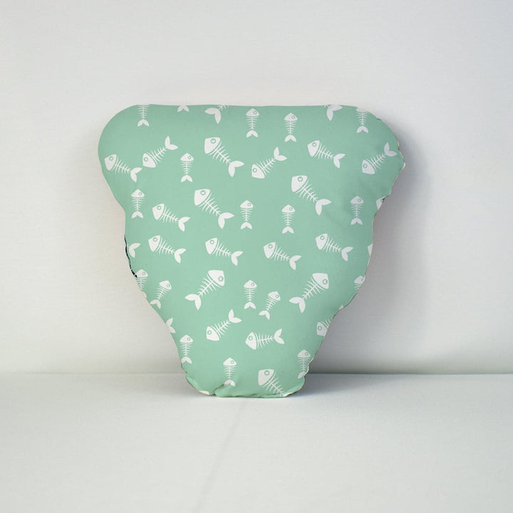 Pet Face Cushion - Fish Bone Pattern