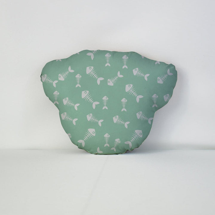 Pet Face Cushion - Fish Bone Pattern