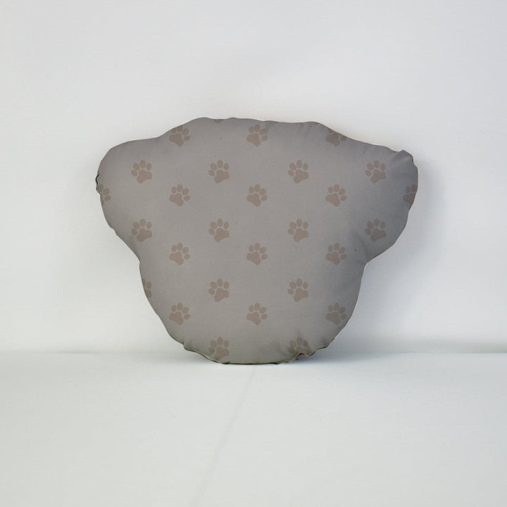 Pet Face Cushion - Paw Prints