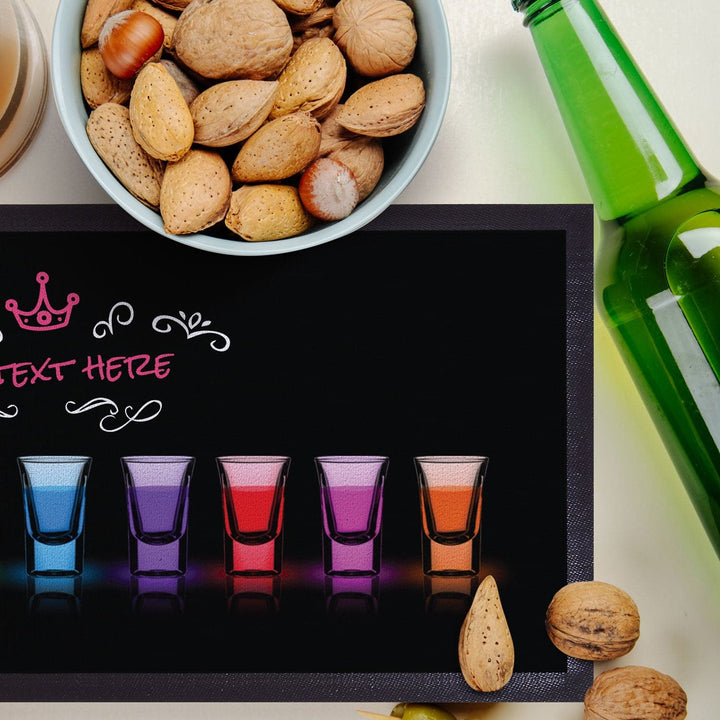 Personalised Bar Runner - Shots Party