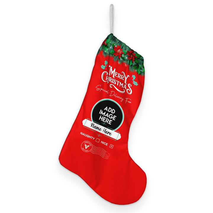 Special Delivery - Personalised Christmas Stocking