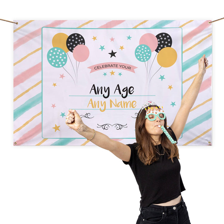 Personalised Birthday Banner