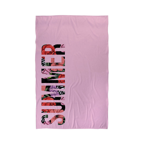 Summer - Personalised Beach Towel