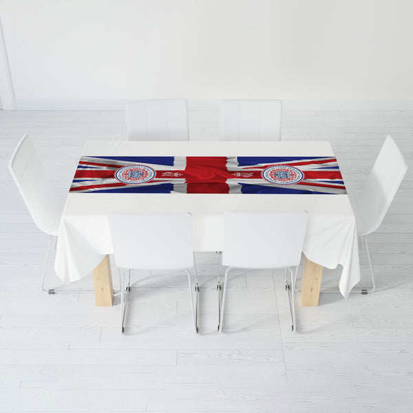 KING CHARLES CORONATION - OFFICIAL ROYAL BADGE - TABLE RUNNER