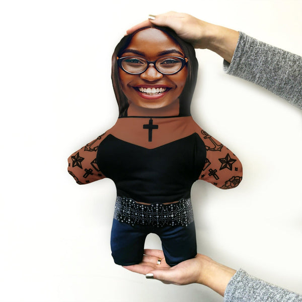 Tattoo Chick - 3 Varients - Personalised Mini Me Doll