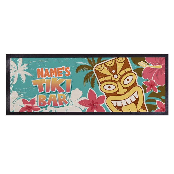 Personalised Bar Runner - Tiki Bar - Mask