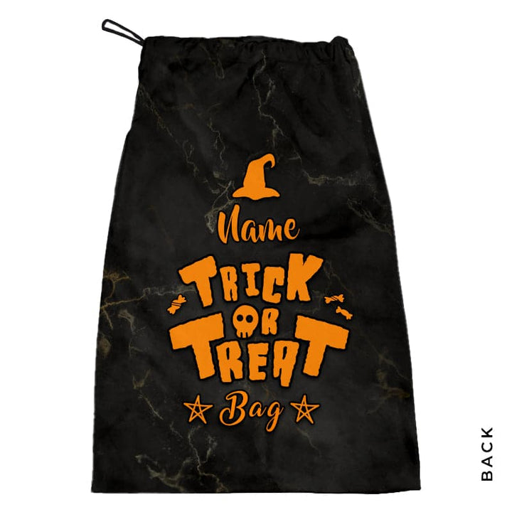 Black Marble - Personalised Trick or Treat Bag Media 1 of 4