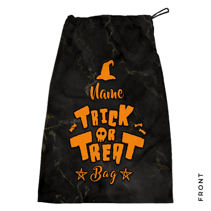 Black Marble - Personalised Trick or Treat Bag Media 1 of 4