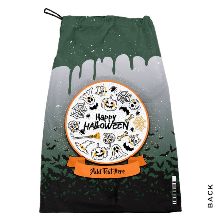 Flying Bats - Personalised Trick or Treat Bag