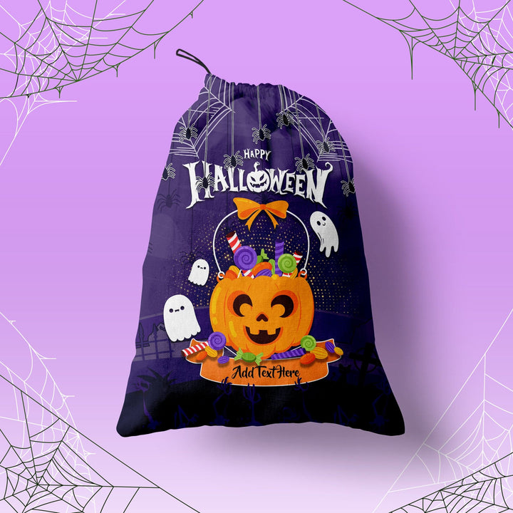 Pumpkin Pot - Personalised Trick or Treat Bag