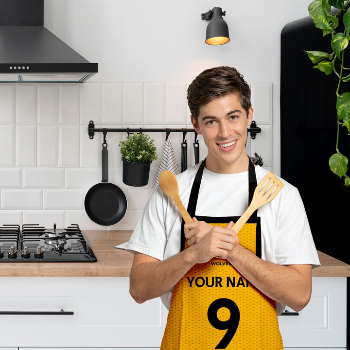 Wolves FC - Name Number Apron - Officially Licenced