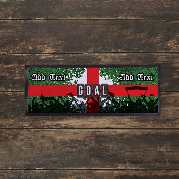 Personalised Bar Runner - England Goal