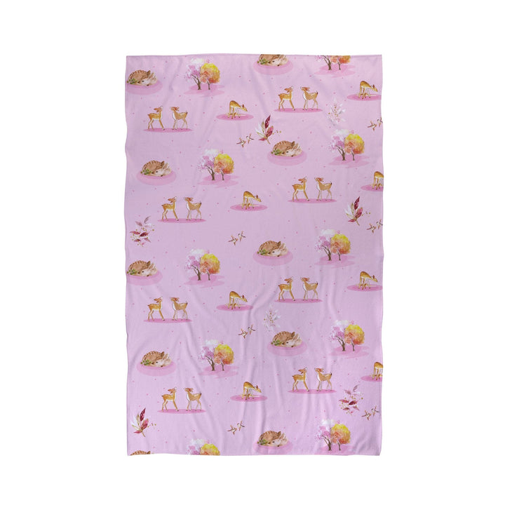 Woodland Creatures - Personalised Beach Towel