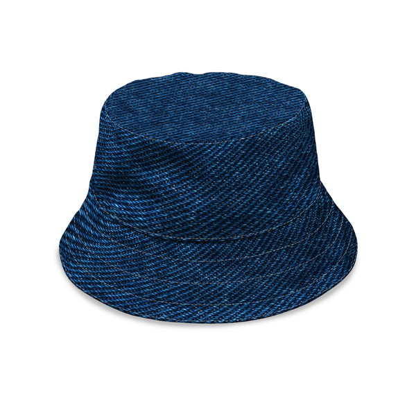 Denim Print Custom Bucket Hat