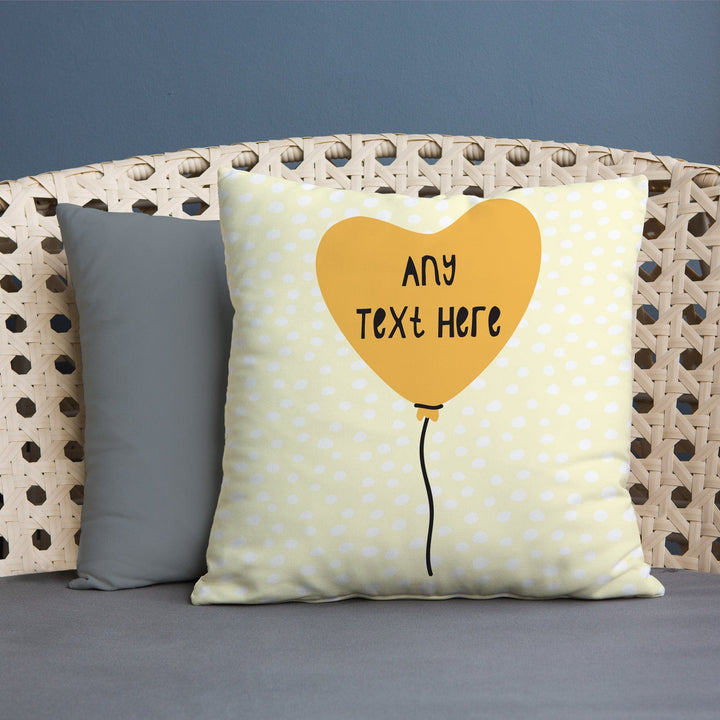 Yellow Balloon - 45cm Cushion