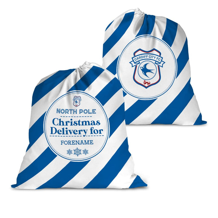 Cardiff City FC Christmas Delivery Santa Sack