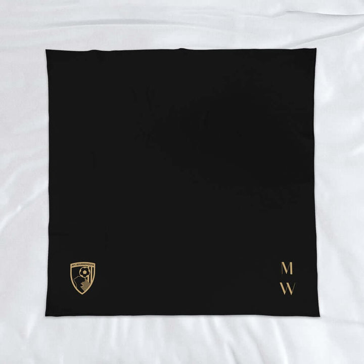 AFC Bournemouth Initials Fleece Blanket