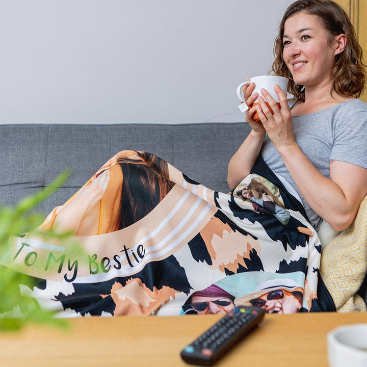 Personalised Fleece throw