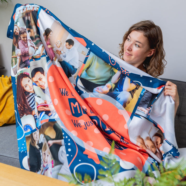 Photo Blanket Gift Idea